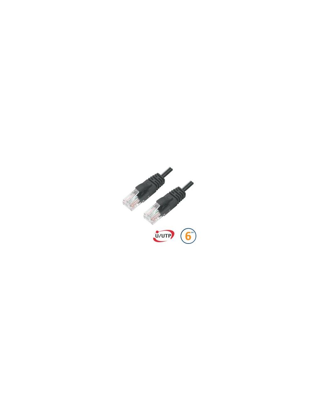 Eonis Primacy EOC6U0200N – Cordon RJ45 Cat 6 U/UTP  2 m  noir