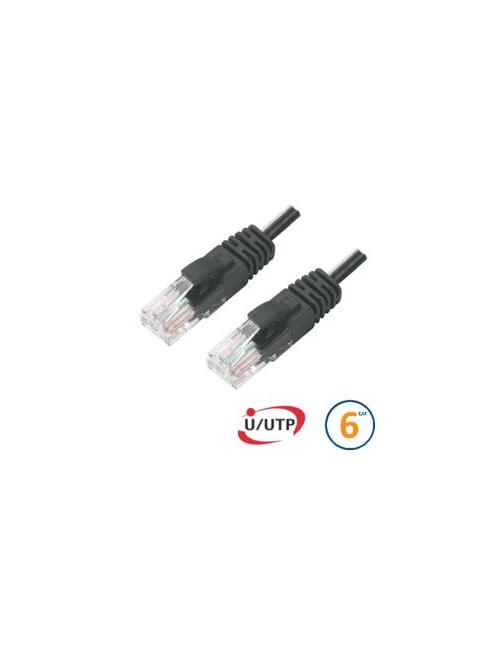 Eonis Primacy EOC6U0200N – Cordon RJ45 Cat 6 U/UTP  2 m  noir