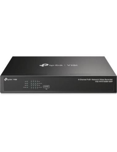 TP-Link VIGI NVR1008H-8MP – Enregistreur NVR 8 canaux  8 ports PoE+ 113 W  sortie HDMI 4K  H.265+