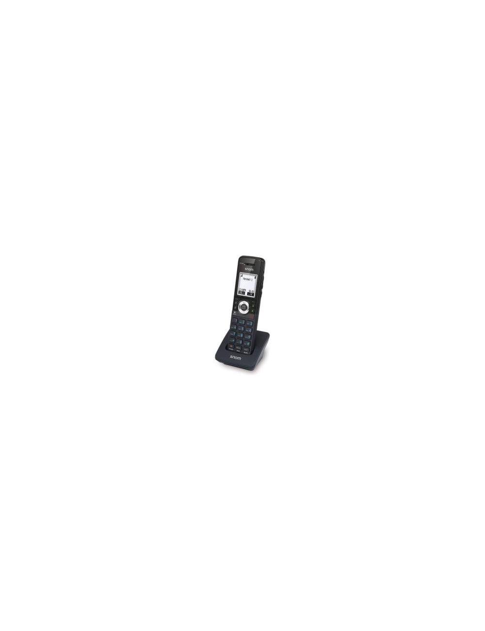 Snom M10 SC (4452) – Combiné DECT supplémentaire pour base M100 SC et pack M110 SC  noir