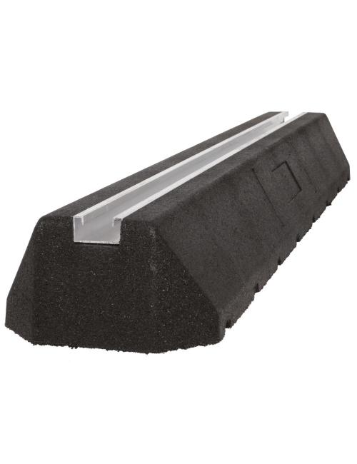 Climaconcept support rubber 1000 – Paire de supports sol anti-vibratiles 1000 x 95 mm