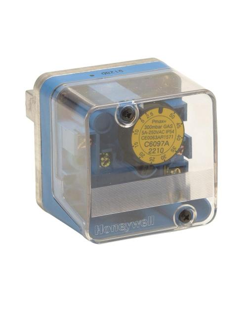Honeywell C6097A4310 – Pressostat gaz et air réglable de 30 à 150 mbar