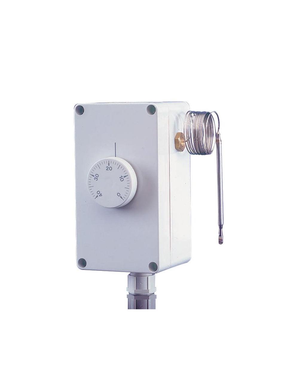 TG Aquastat étanche 0-60 °C – thermostat à capillaire inox 1 m