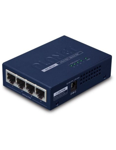 Injecteur PoE High power 802.3at 4 ports 30W - [product_reference]Injecteur PoE High power 802.3at 4 ports 30W