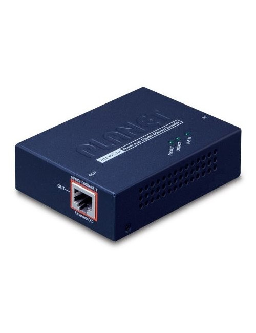 Amplificateur Ethernet PoE 100m + 100m Giga HPower - POEE201