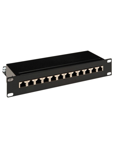 10\" 1U 12 ports STP noir - [product_reference]10\" 1U 12 ports STP noir