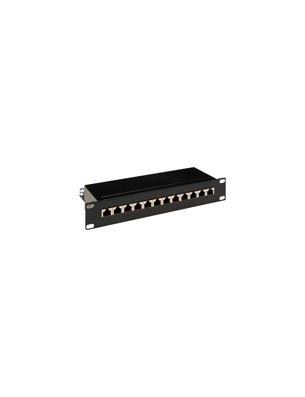10\" 1U 12 ports STP noir - [product_reference]10\" 1U 12 ports STP noir
