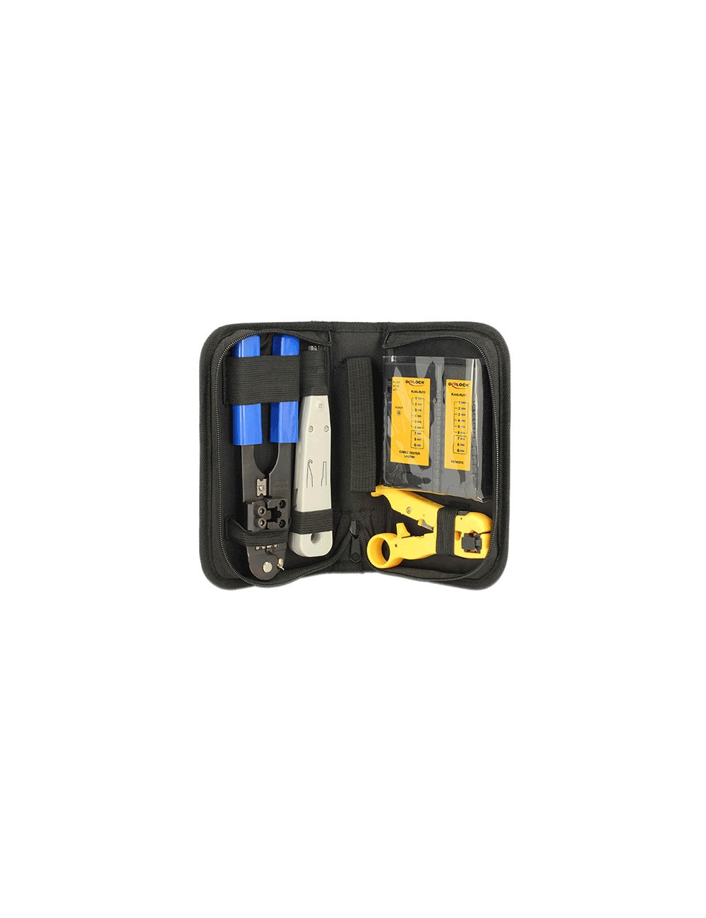 Mallette outillage réseaux RJ45 4 outils
