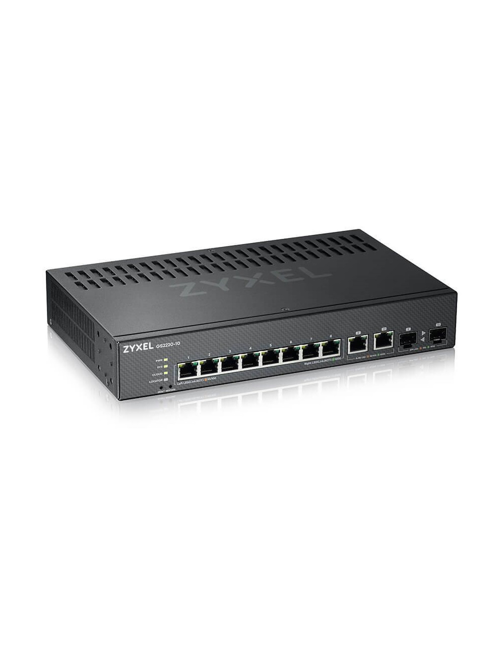Switch 19" L2 8 ports Giga 2 ports Combo - ZYGS2220-10