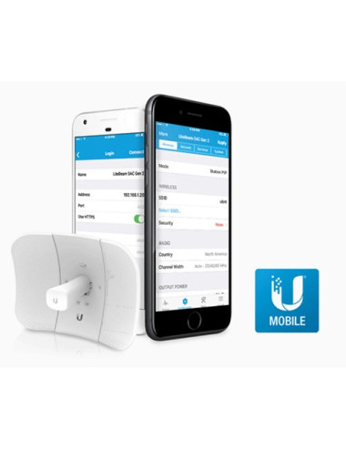 Pont Wifi 5Ghz LiteBeam 5AC Gen 2 - UB-LBE5AC