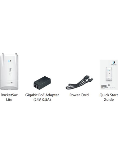 Pont Wifi Rocket AC Lite 2x RP-SMA - UB-ROCKET5AC-LITE