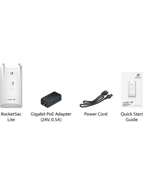 Pont Wifi Rocket AC Lite 2x RP-SMA - UB-ROCKET5AC-LITE