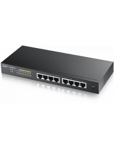 Switch Smart 8 ports Giga POE sans ventilateur - ZYGS1900-8HPV3