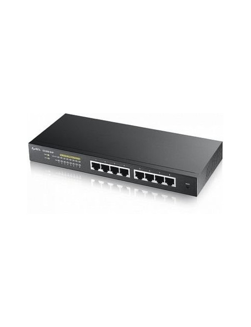 Switch Smart 8 ports Giga POE sans ventilateur - ZYGS1900-8HPV3