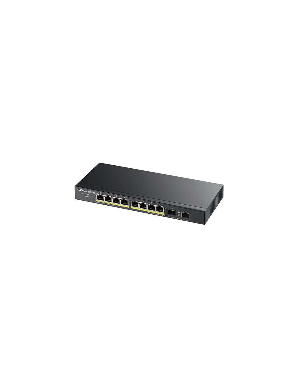 Switch Smart 8 ports Giga POE + 2 SFP sans ventil - ZYGS1900-10HPV2