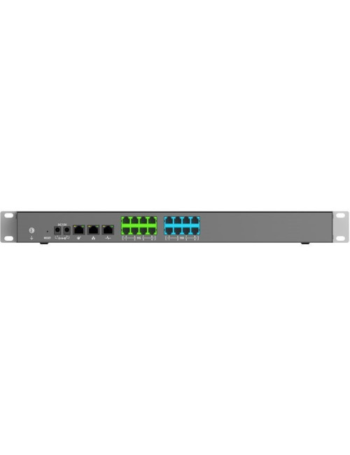 IPBX Entreprise jusqu'à 450 appels 8Fxs / 8Fxo 19" - UCM6308
