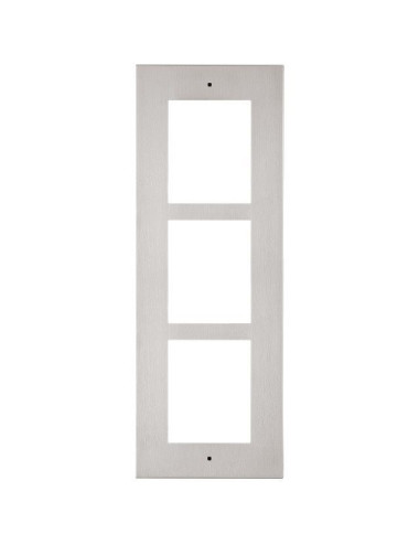 2N IP Verso cadre encastré 3 modules gris - NN9155021