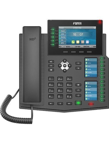 Téléphone SIP X6U PoE 3 écrans couleur - [product_reference]Téléphone SIP X6U PoE 3 écrans couleur
